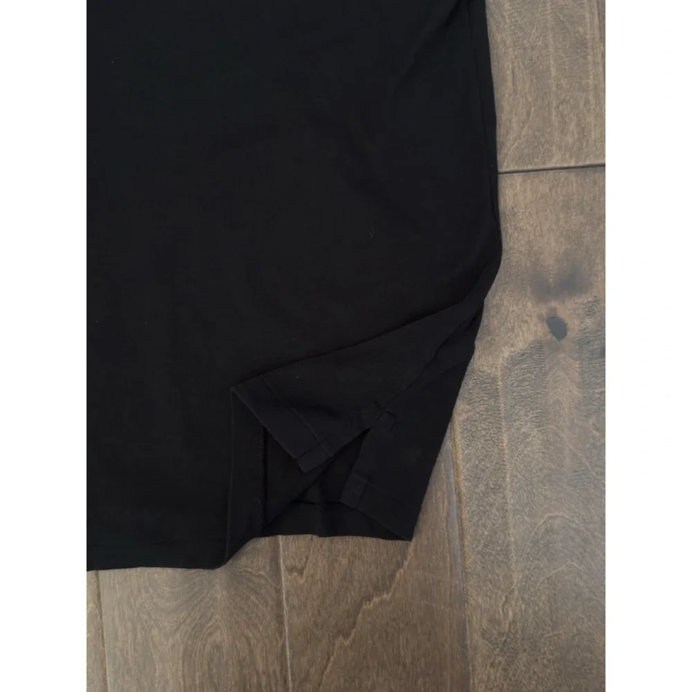 Ralph Lauren Mens Short Sleeve Black Classic Fit Polo Shirt Size 2XB Flesh Pony